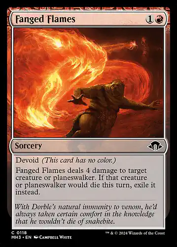 Fanged Flames - mh3 Spoiler