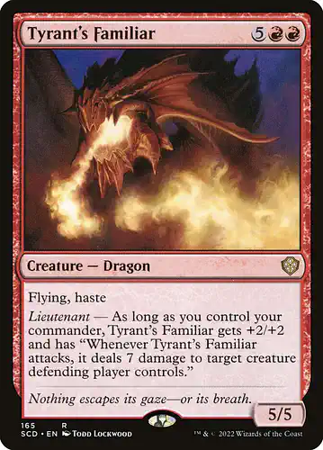 Tyrant's Familiar - scd Spoiler