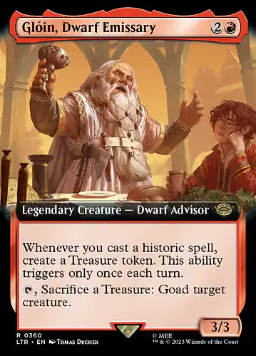 Glóin, Dwarf Emissary - ltr Spoiler