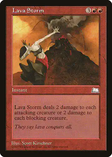 Lava Storm - wth Spoiler