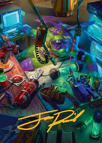 Donatello, the Brains - tmt Spoiler