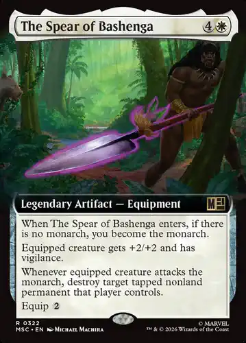 The Spear of Bashenga - msc Spoiler