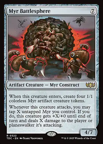 Myr Battlesphere - tdc Spoiler