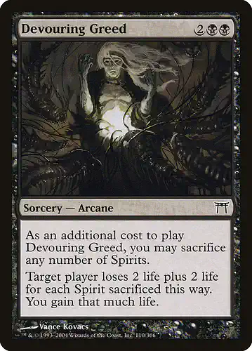 Devouring Greed - chk Spoiler