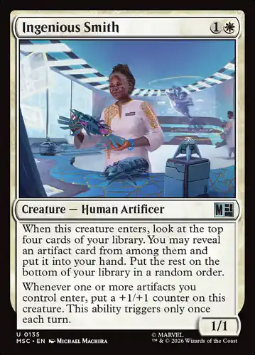 Ingenious Smith - msc Spoiler