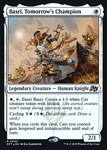 Basri, Tomorrow's Champion - dft Spoiler