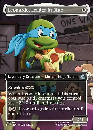Leonardo, Leader in Blue - tmt Spoiler