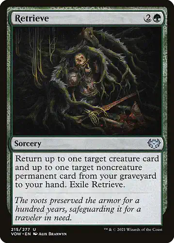 Retrieve - vow Spoiler