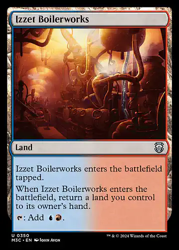 Izzet Boilerworks - m3c Spoiler