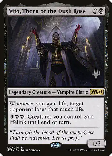 Vito, Thorn of the Dusk Rose - m21 Spoiler