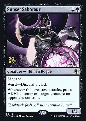 Sunset Saboteur - eoe Spoiler