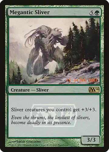 Megantic Sliver - m14 Spoiler