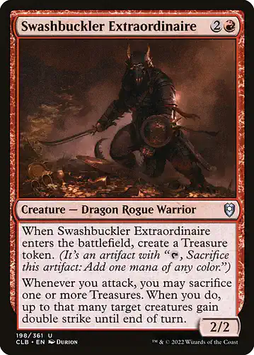 Swashbuckler Extraordinaire - clb Spoiler