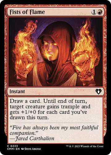 Fists of Flame - cmm Spoiler