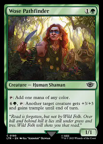 Wose Pathfinder - ltr Spoiler