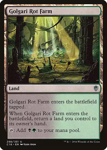 Golgari Rot Farm - c16 Spoiler