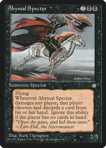 Abyssal Specter - ice Spoiler