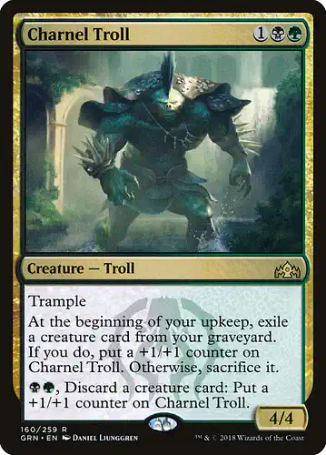 Charnel Troll - grn Spoiler