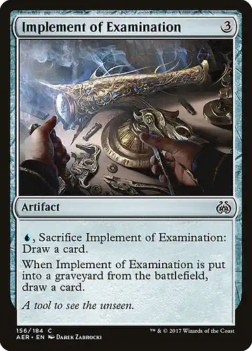 Implement of Examination - aer Spoiler