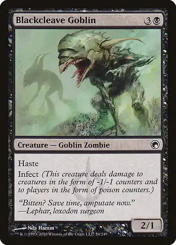 Blackcleave Goblin - som Spoiler