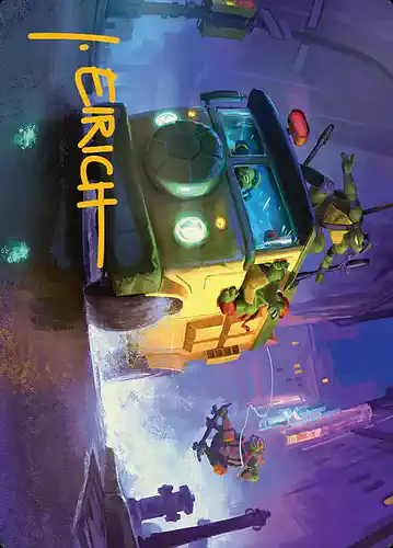 Turtle Van - tmt Spoiler