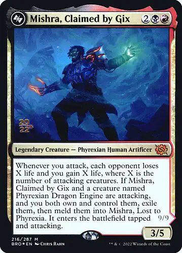 Mishra, Claimed by Gix - bro Spoiler