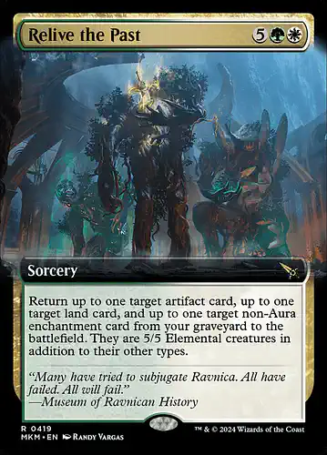 Relive the Past - mkm Spoiler