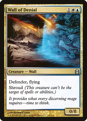 Wall of Denial - cmd Spoiler