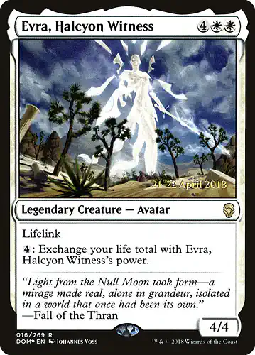 Evra, Halcyon Witness - dom Spoiler