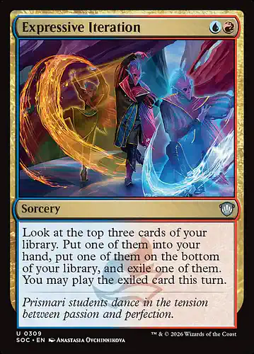 Expressive Iteration - soc Spoiler