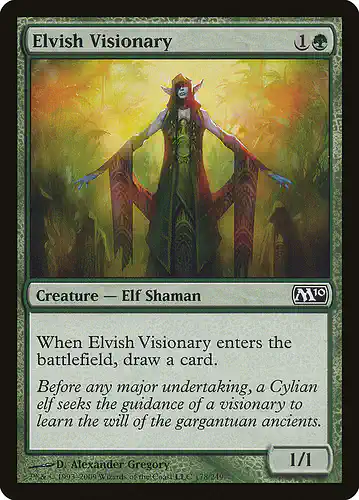 Elvish Visionary - m10 Spoiler