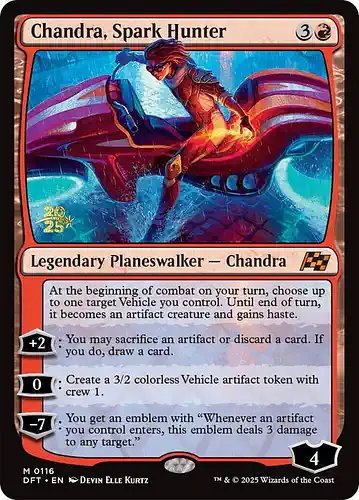 Chandra, Spark Hunter - dft Spoiler