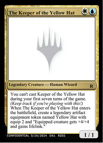 The Keeper of the Yellow Hat - unk Spoiler