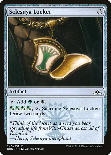 Selesnya Locket - grn Spoiler