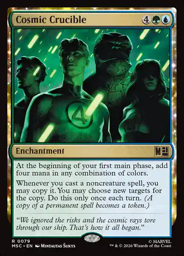 Cosmic Crucible - msc Spoiler