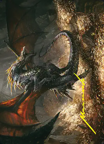 Cavern-Hoard Dragon - ltr Spoiler