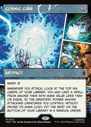 Cosmic Cube - msh Spoiler