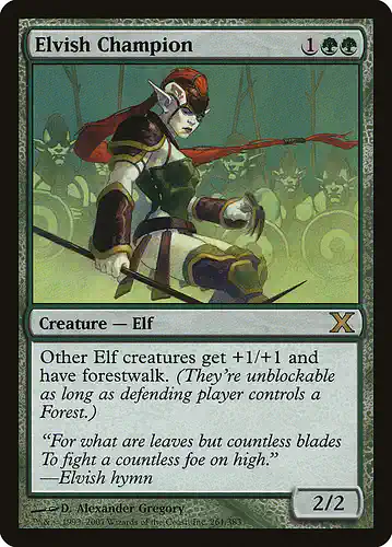 Elvish Champion - 10e Spoiler