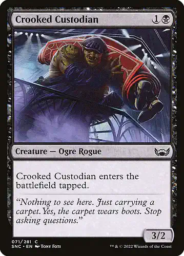 Crooked Custodian - snc Spoiler