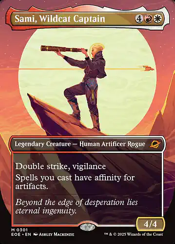 Sami, Wildcat Captain - eoe Spoiler
