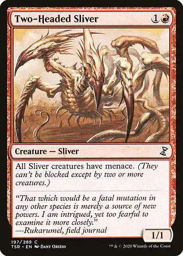 Two-Headed Sliver - tsr Spoiler