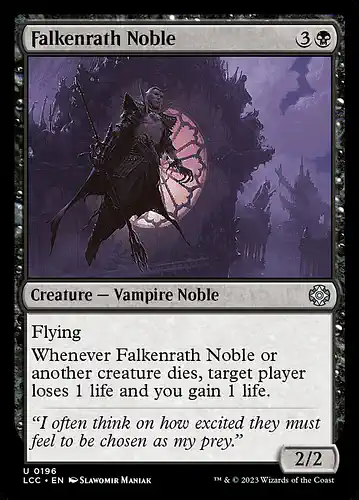 Falkenrath Noble - lcc Spoiler