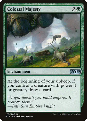 Colossal Majesty - m19 Spoiler