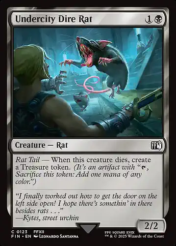 Undercity Dire Rat - fin Spoiler