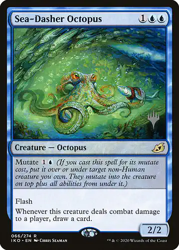 Sea-Dasher Octopus - iko Spoiler