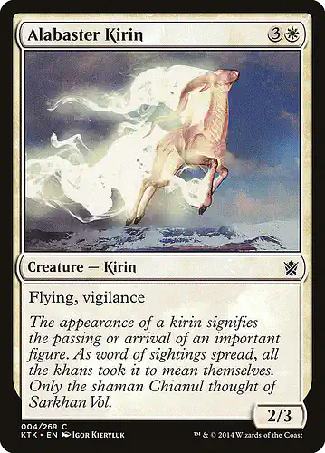 Alabaster Kirin - ktk Spoiler
