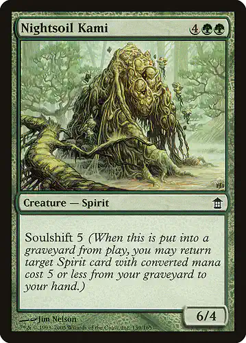 Nightsoil Kami - sok Spoiler