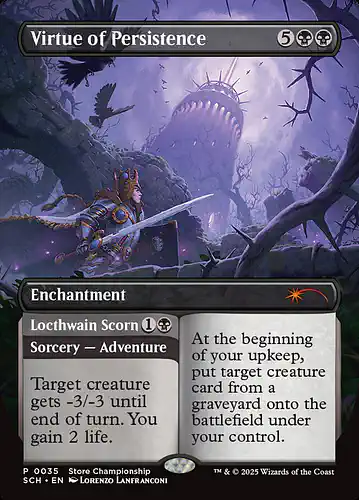 Virtue of Persistence - sch Spoiler