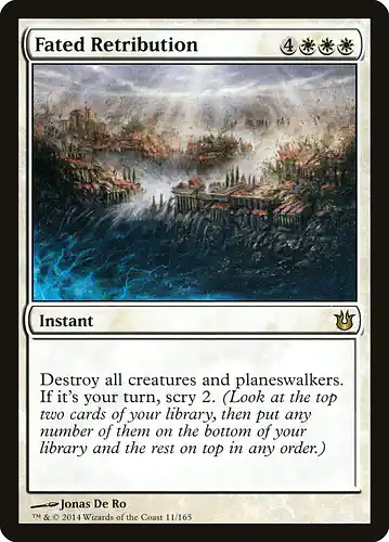 Fated Retribution - bng Spoiler