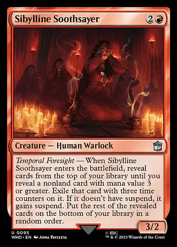 Sibylline Soothsayer - who Spoiler